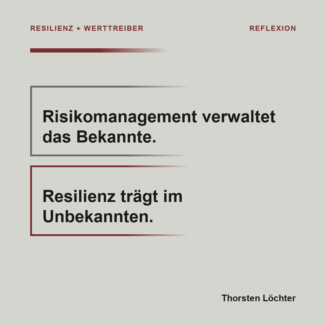 Folie 1 von 4: Wo ein Unternehmen steht, entscheidet sich vor der Krise, in seiner Steuerungslogik.