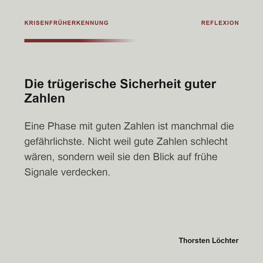 Folie 1 von 1: Die trügerische Sicherheit guter Zahlen